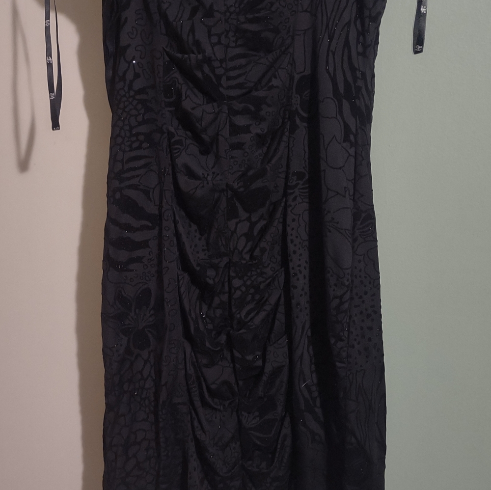 Love black tease sleeveless body can bling mini party dress size 7 - Picture 5 of 7